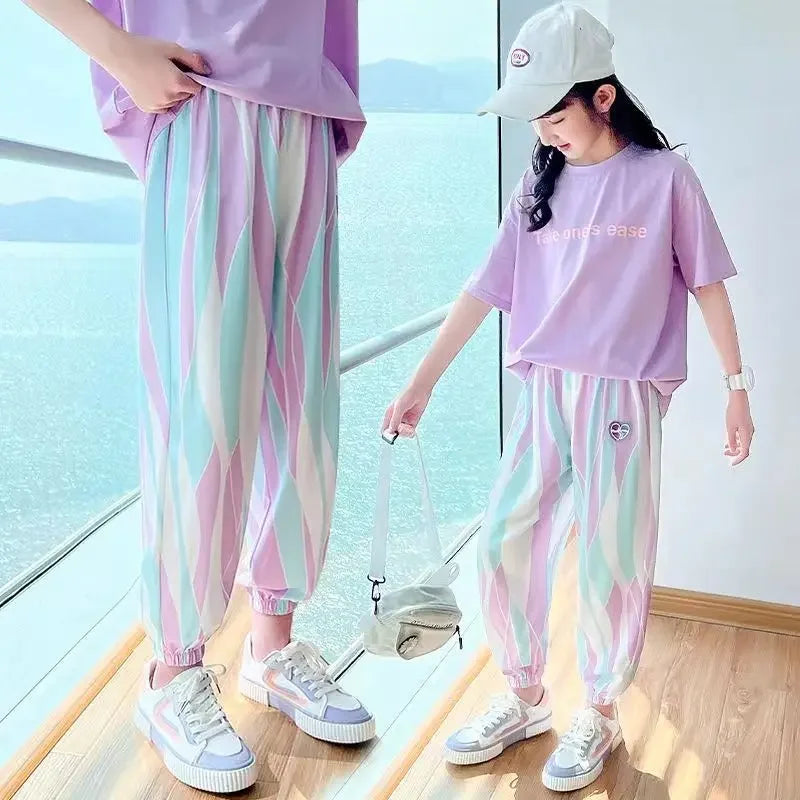 Girls' Summer Sportswear Set, 12-15Y