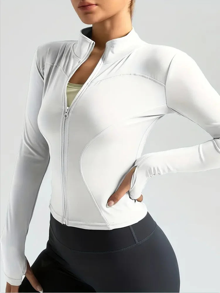 Women's Yoga Fitness Long Sleeve Top