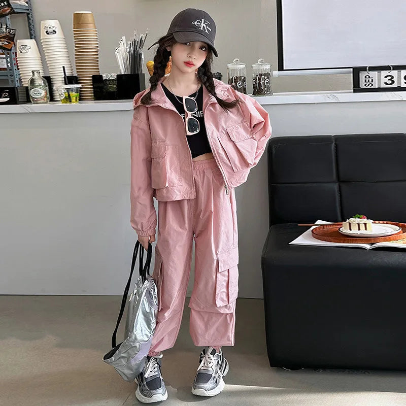 Girls' Sports & Leisure Suit, Spring