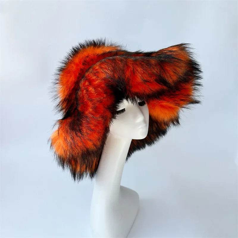 Punk Rock Style Women's Ball Bag Y2K bucket hat