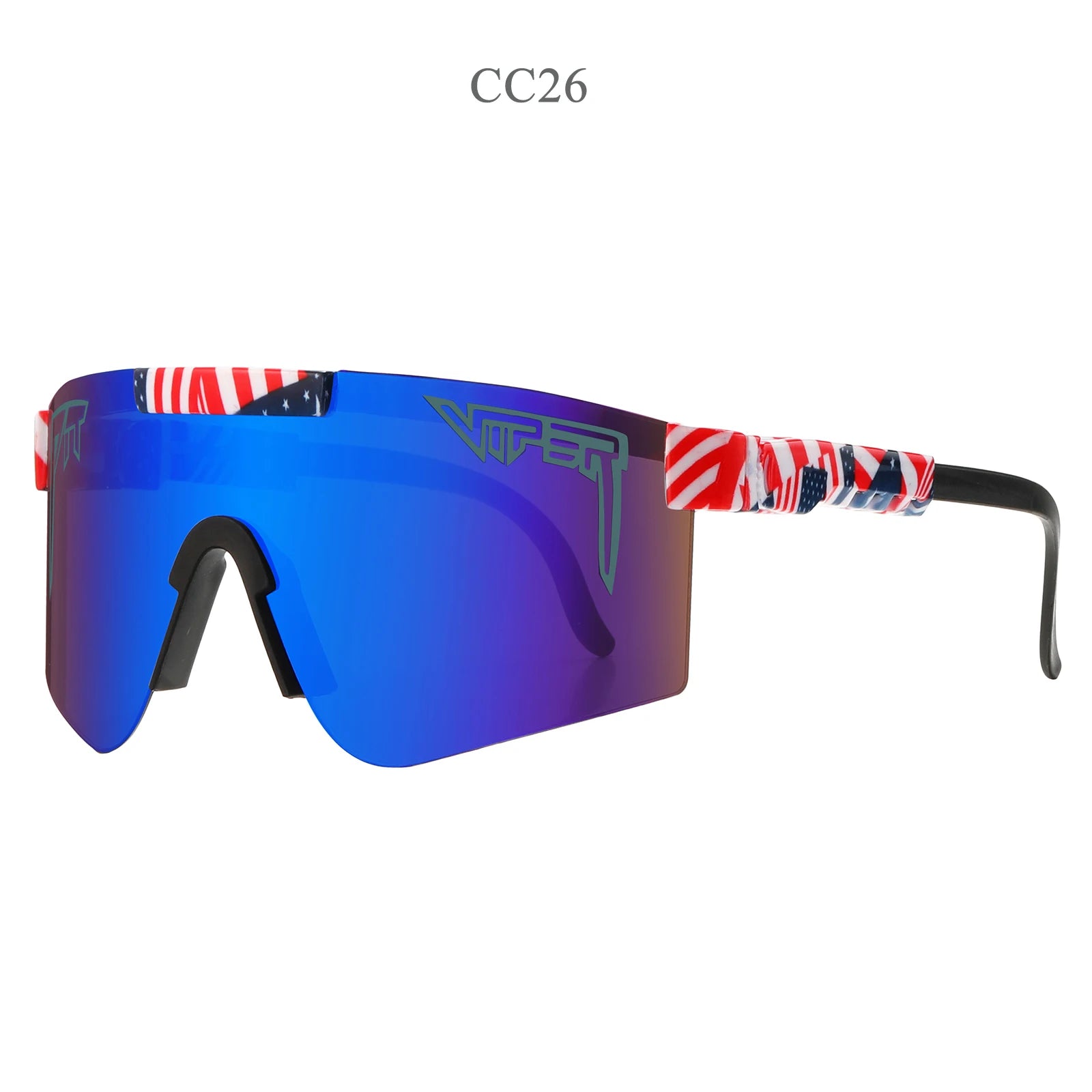 Pit Viper UV400 Sport Sunglasses for Men & Women