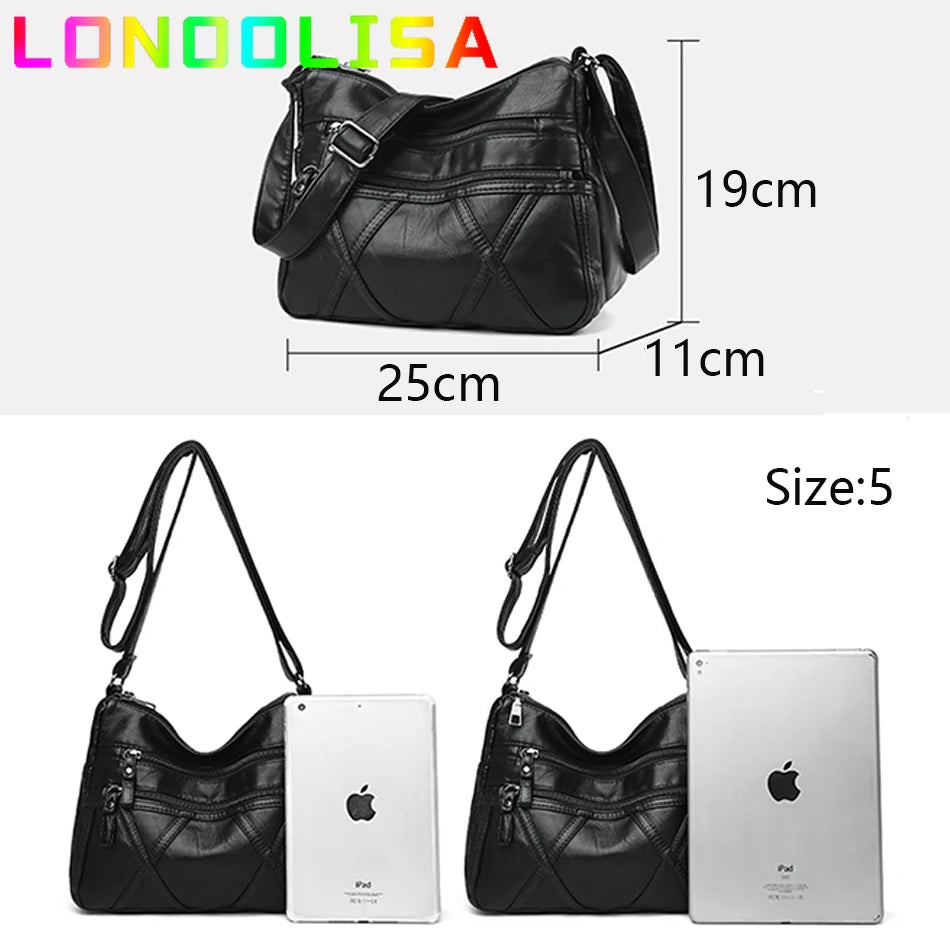 High-Quality PU Leather Crossbody Bag