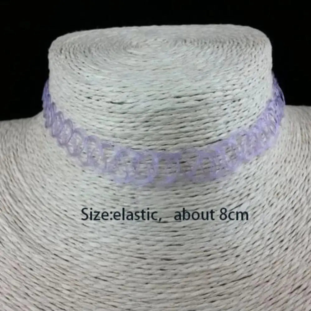 Multi-Color Braided Fish Thread Choker