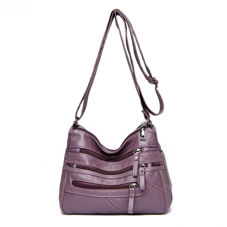 High-Quality PU Leather Crossbody Bag