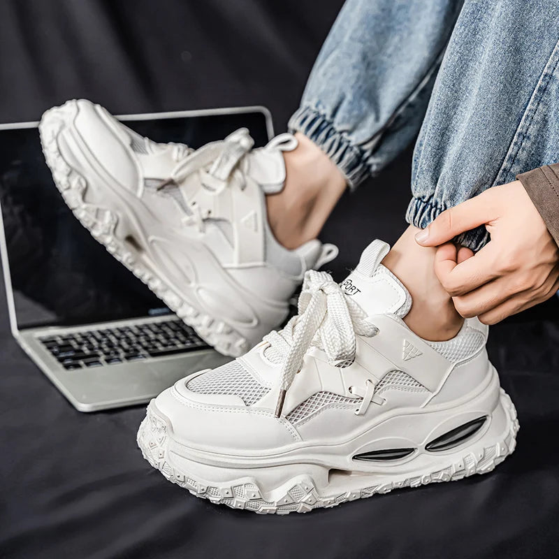 2025 New Street Style Shoes– Edgy Skate Shoes, Retro American, Thick Sole, Casual & Fashionable, Hiking Comfort