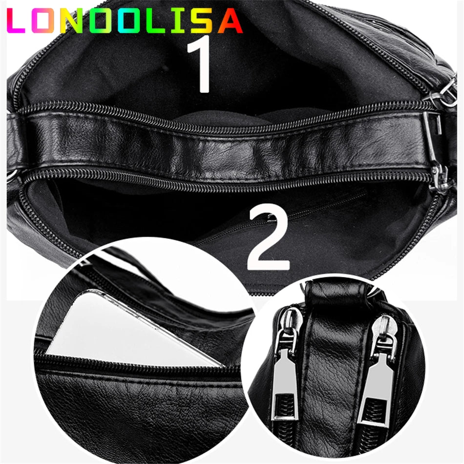 High-Quality PU Leather Crossbody Bag