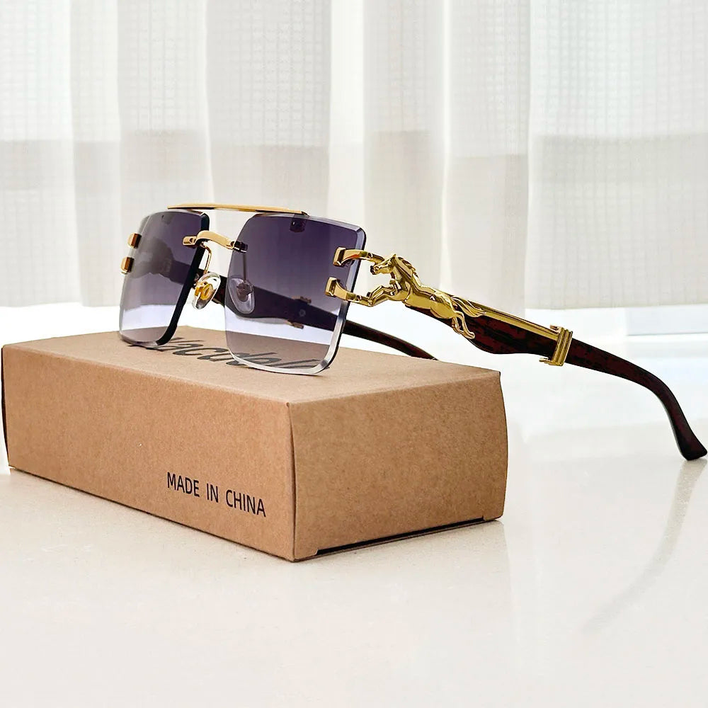 Vintage Square Sunglasses for Men & Women