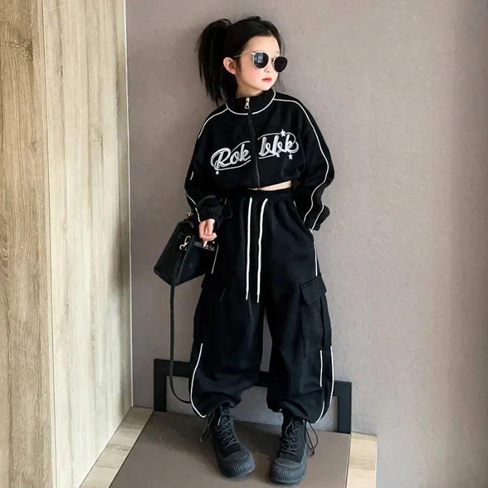 Girls' Korean Style Street Dance Set
