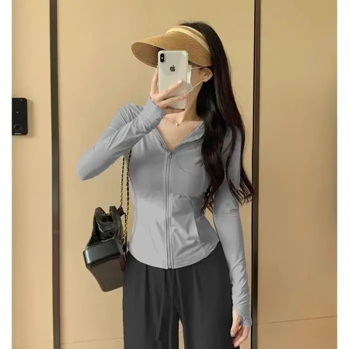 Women's Ice Silk Sun Protection Cardigan