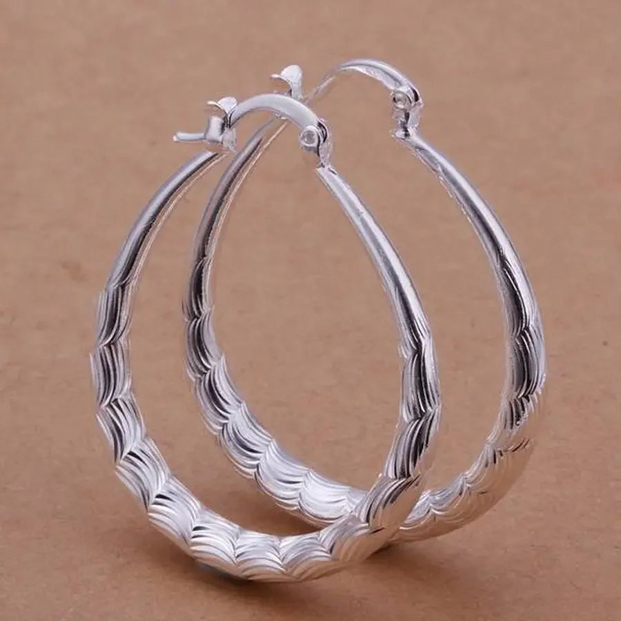 SAIYE 925 Sterling Silver Wedding Hook Earrings
