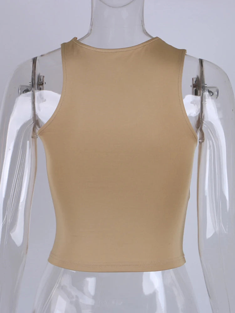 Sexy Cut-Out Off-Shoulder Crop Top