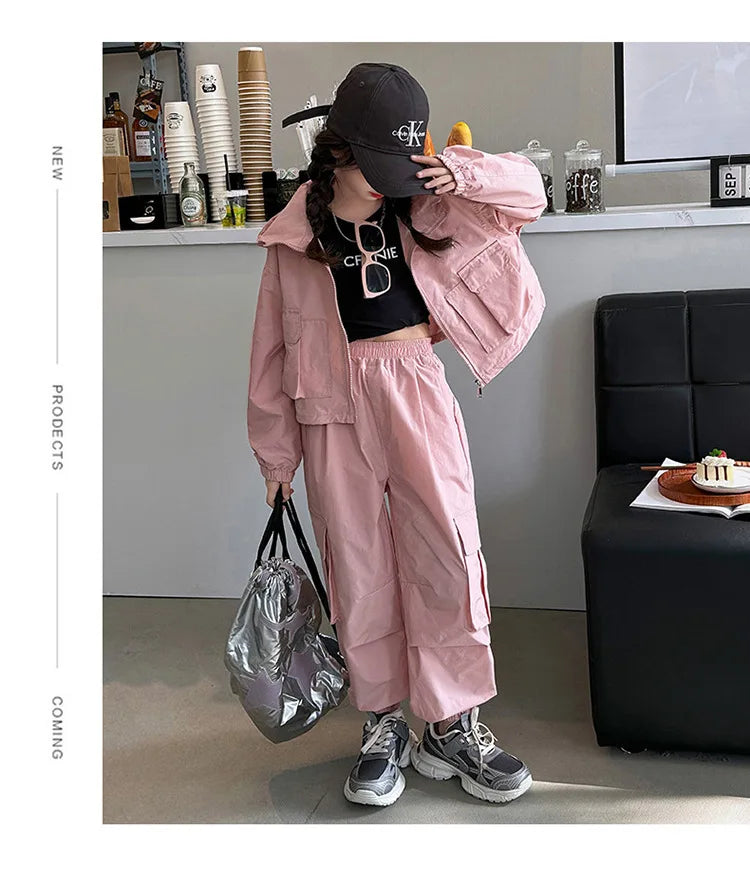 Girls' Sports & Leisure Suit, Spring