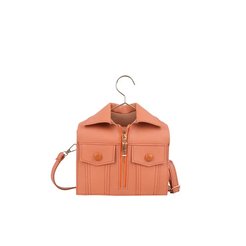 Casual 3D Jacket Style Crossbody Bag