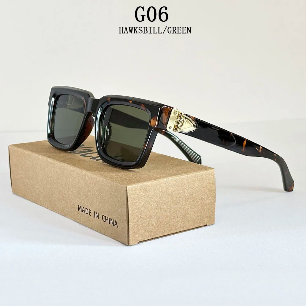 Millionaire Square Luxury Vintage Sunglasses