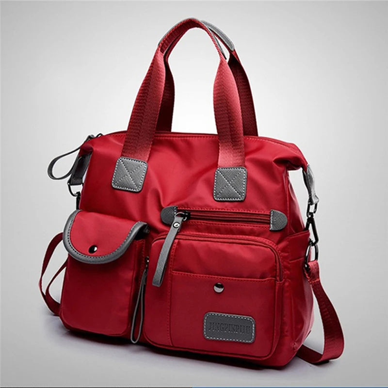 Nylon Waterproof Large Capacity Tote Bag