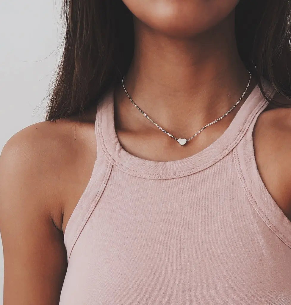 Shiny Double Layer Butterfly Necklace