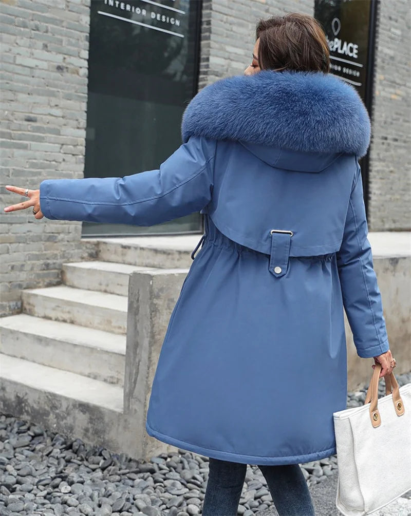 Winter Jacket 2025 New Women Parka Clothes