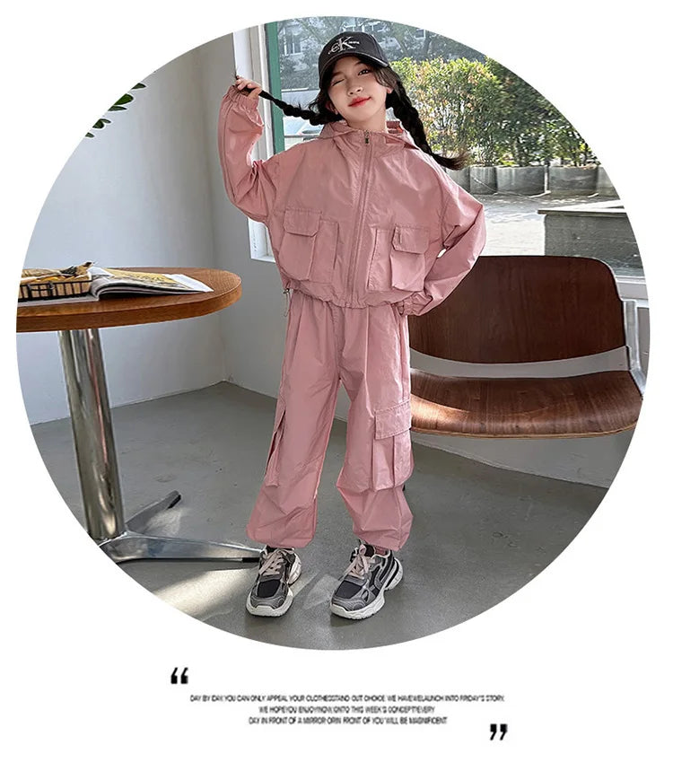Girls' Sports & Leisure Suit, Spring