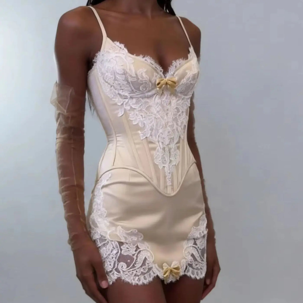 Women Lace Corset Bustier Overbust With Cups Lace Up Boned Shaping Tops