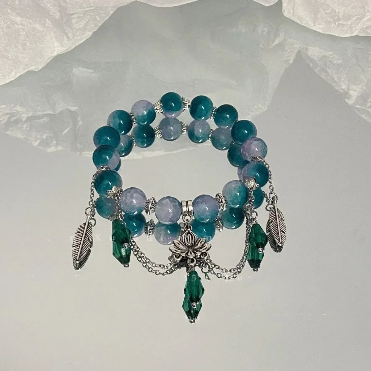 Personalized Bead Tassel Bracelet for Women