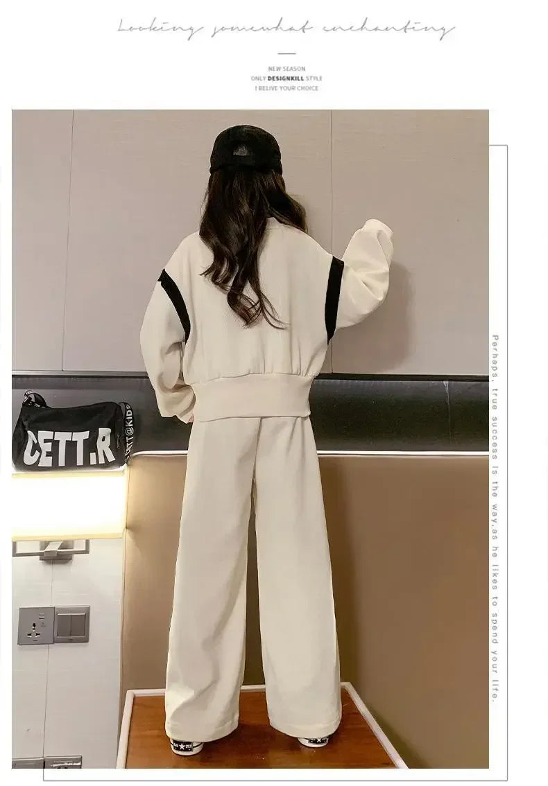 Girls Casual Sports Suit, 2-Piece Set