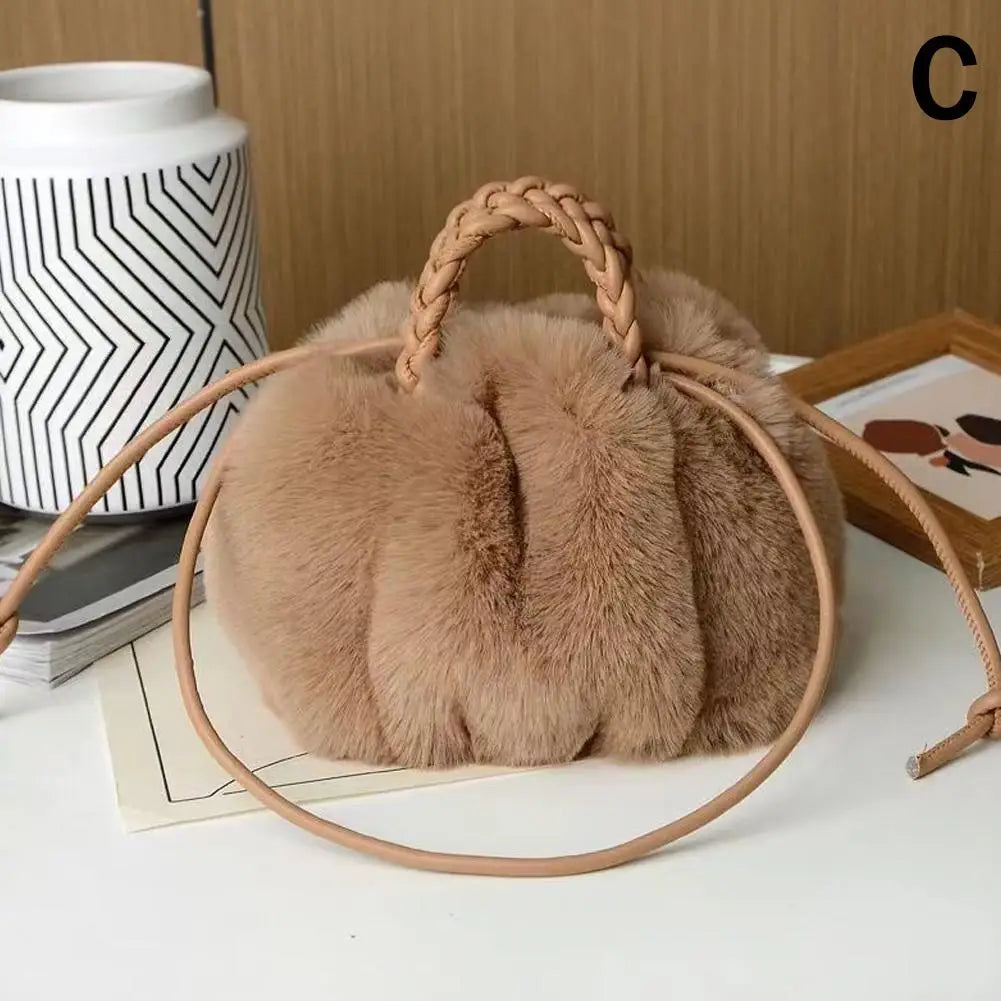 Cute Pumpkin Cloud Crossbody Bag