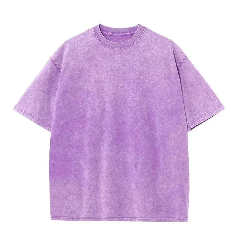 Vintage Washed Street Hip Hop T-Shirt