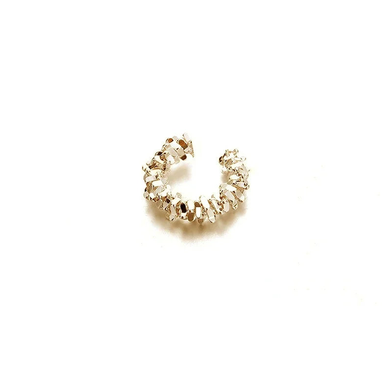 1PC Irregular Star Clip-On Ear Cuff