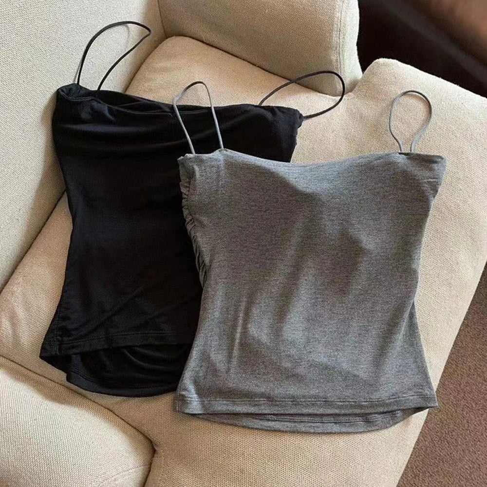Women’s Built-in Bra Camisole Tank Top