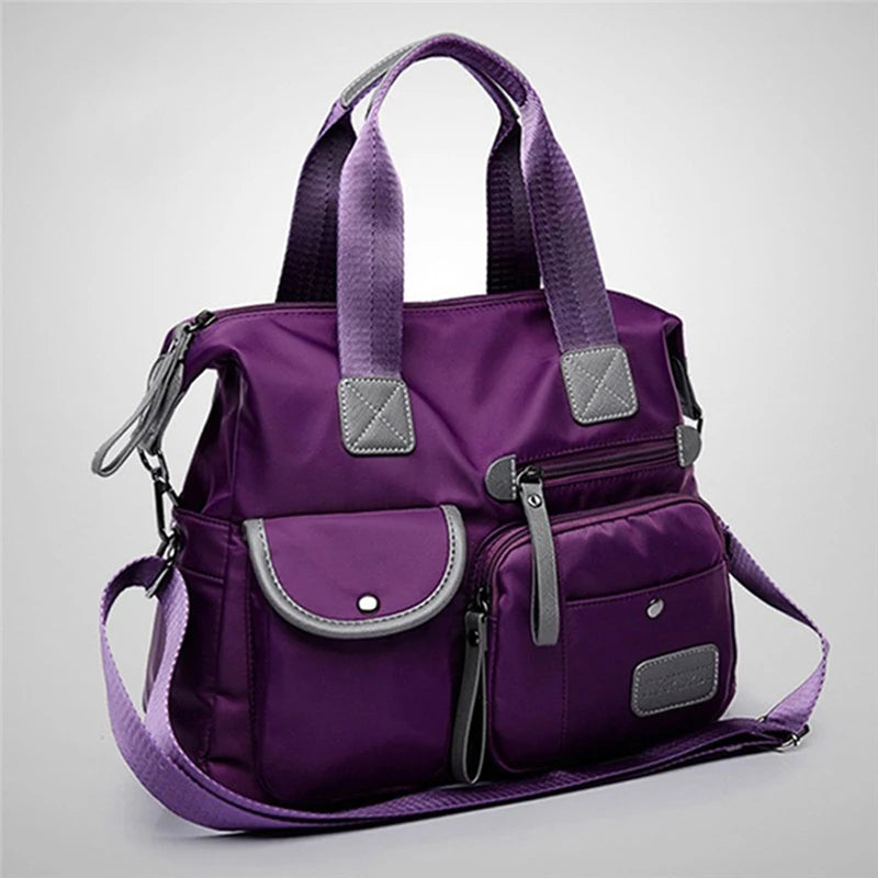 Nylon Waterproof Large Capacity Tote Bag