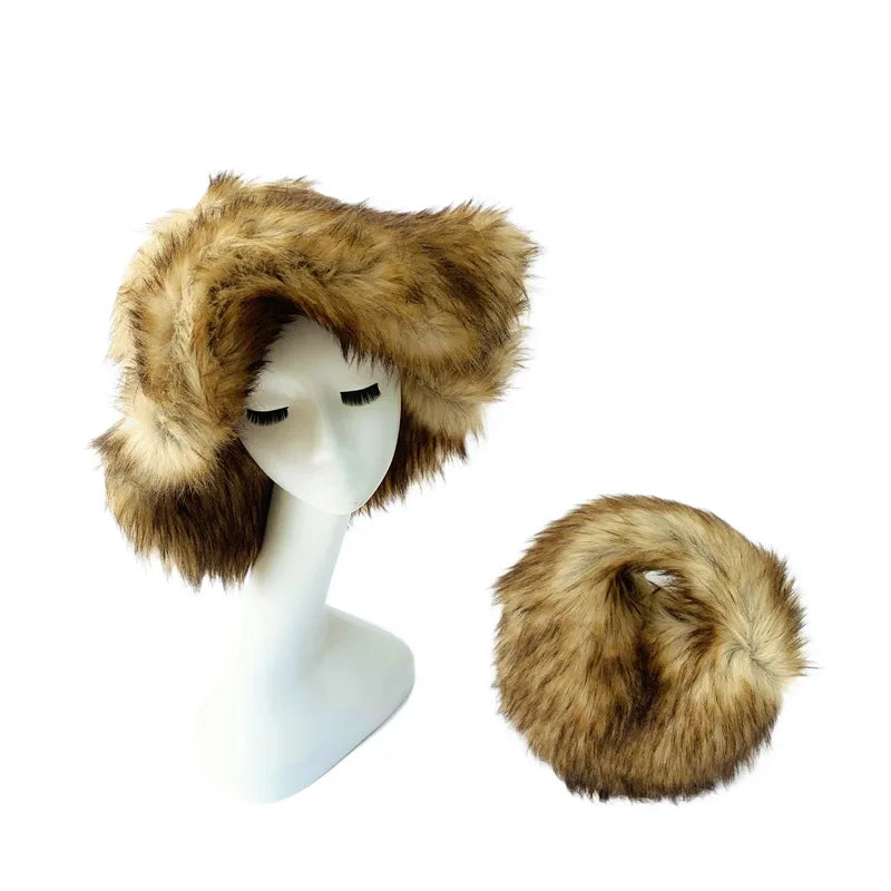 Punk Rock Style Women's Ball Bag Y2K bucket hat