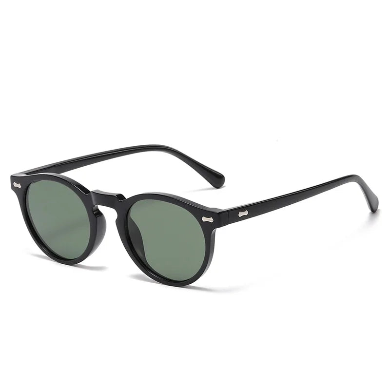 Retro Round Polarized Sunglasses for Men & Women