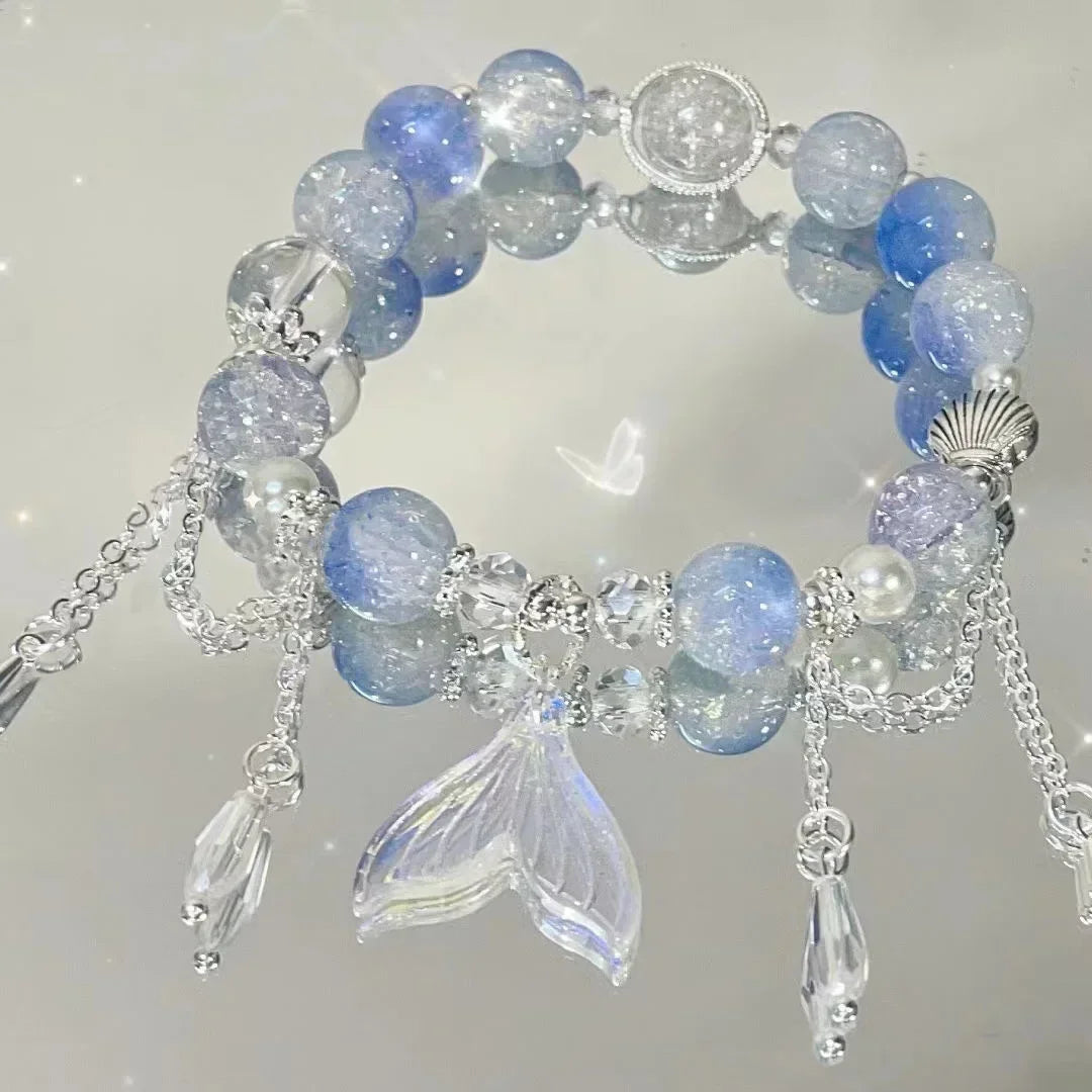 Personalized Bead Tassel Bracelet for Women