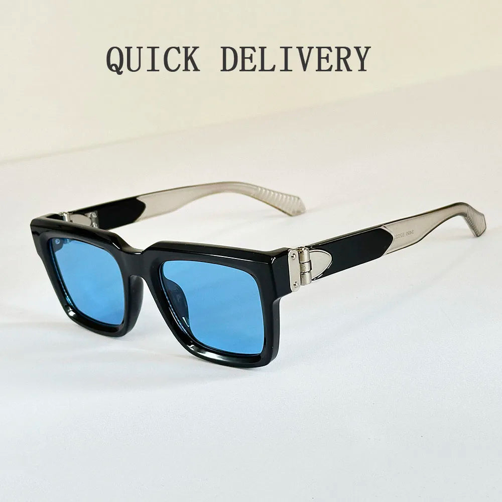 Millionaire Square Luxury Vintage Sunglasses