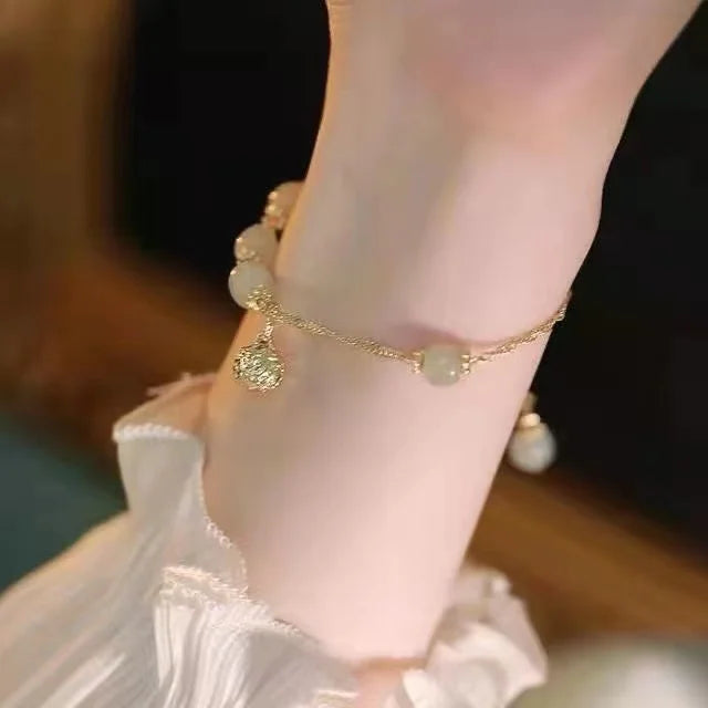 7Pcs Punk Vintage Gold Arrowhead Bracelets Set
