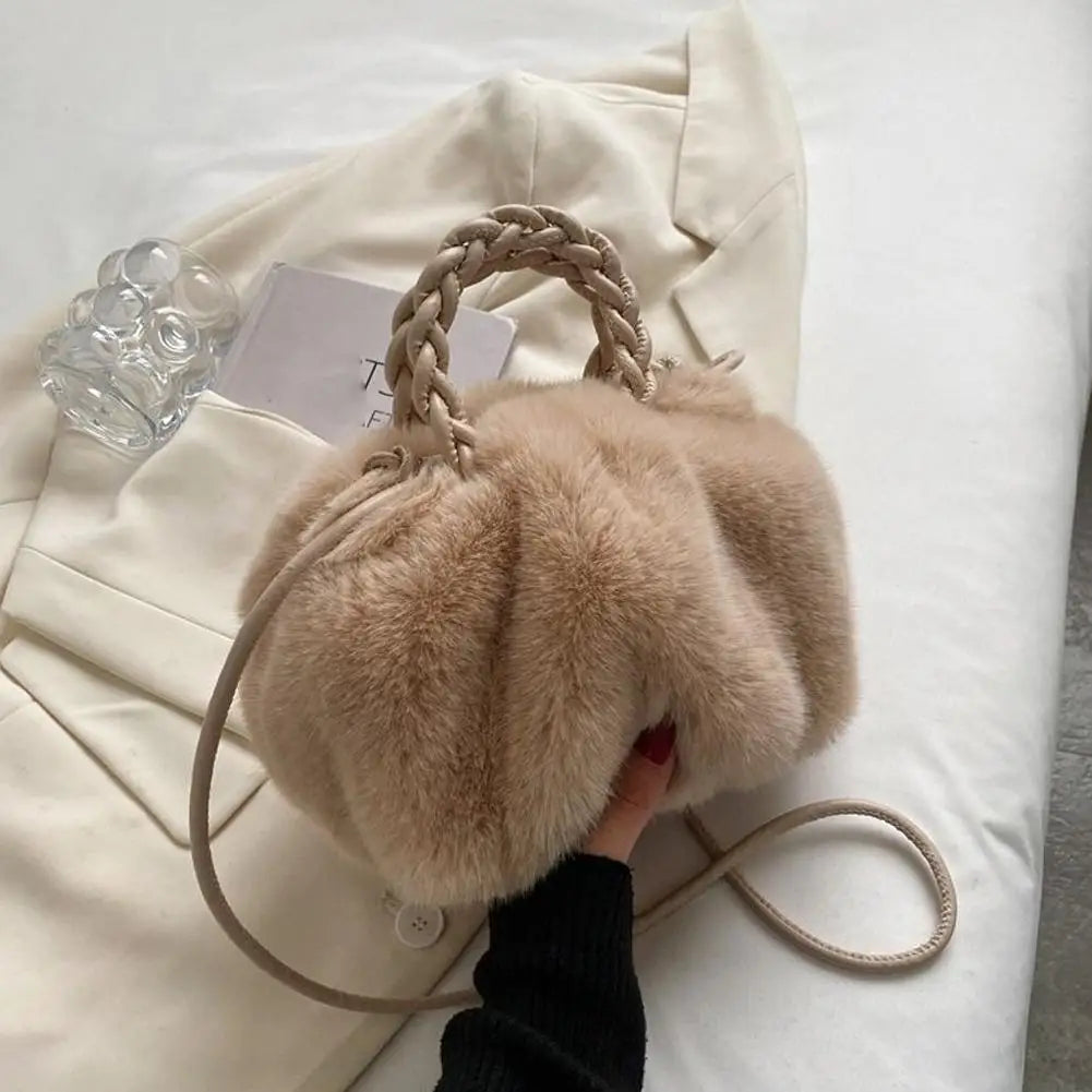 Cute Pumpkin Cloud Crossbody Bag