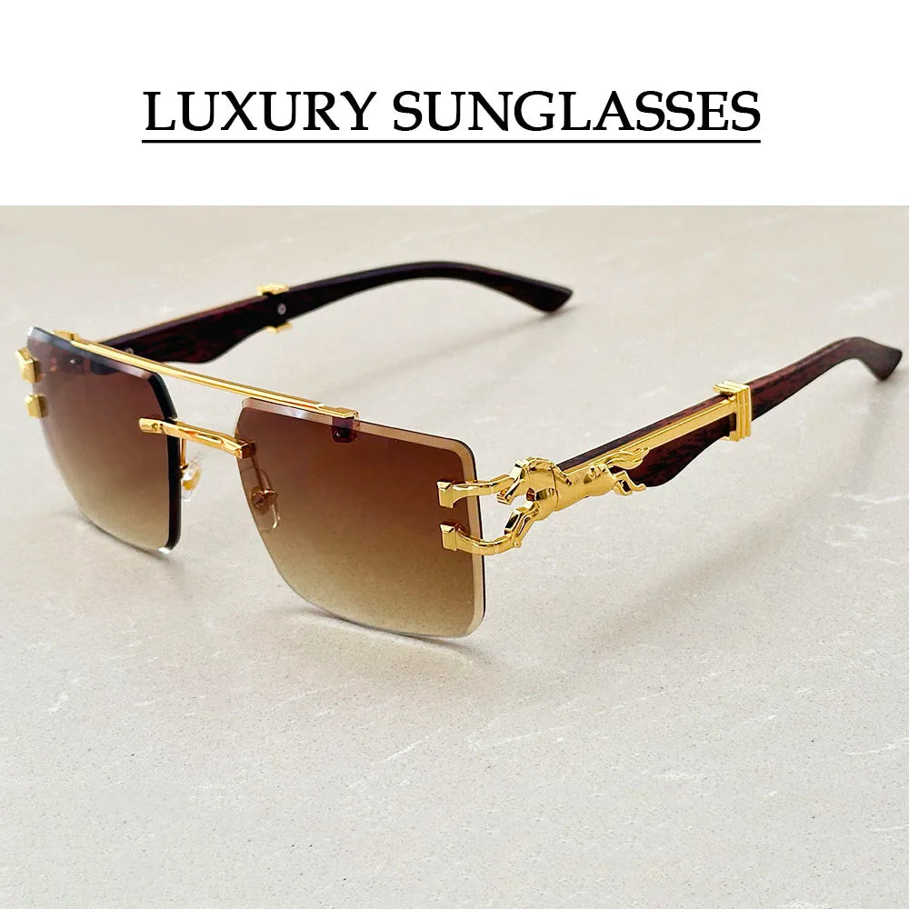 Vintage Square Sunglasses for Men & Women