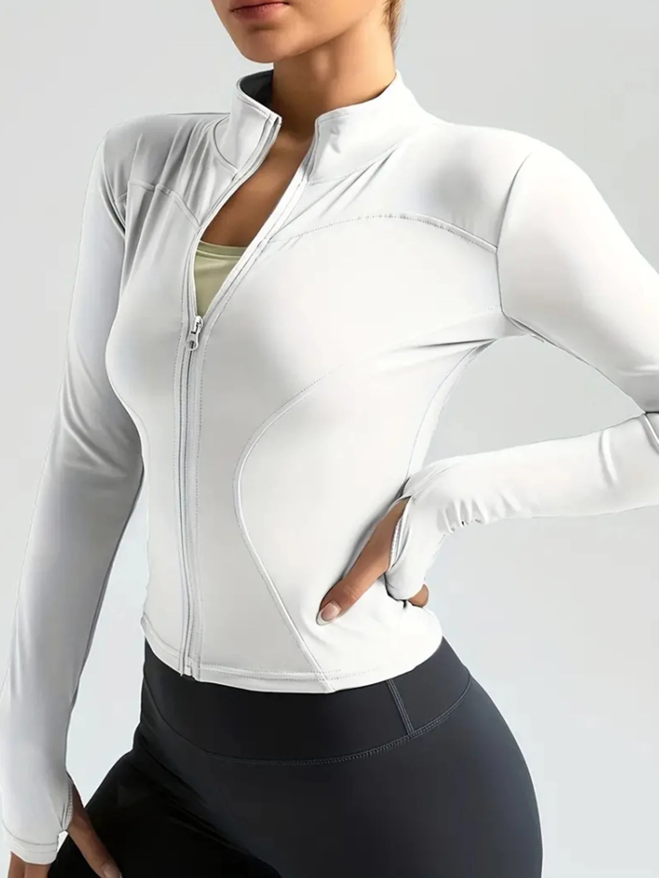 Women's Yoga Fitness Long Sleeve Top