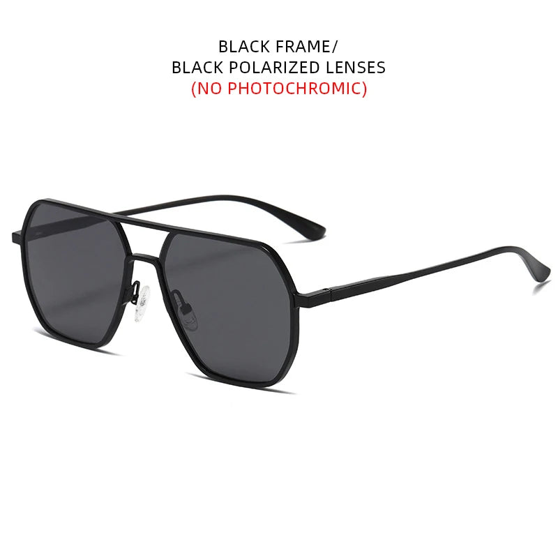 Luxury Photochromic Polarized Sunglasses