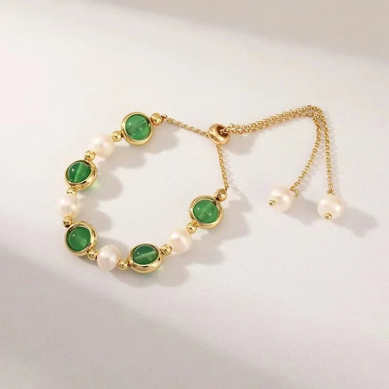 7Pcs Punk Vintage Gold Arrowhead Bracelets Set