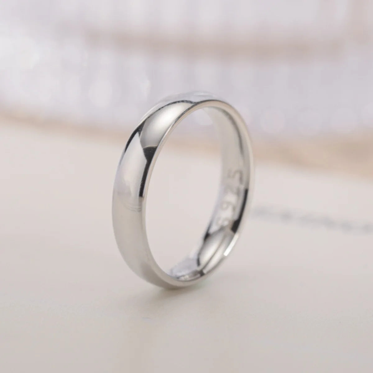Gold Plated Simple Couple's Ring