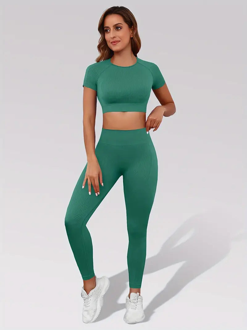 High Waist Yoga Workout Set