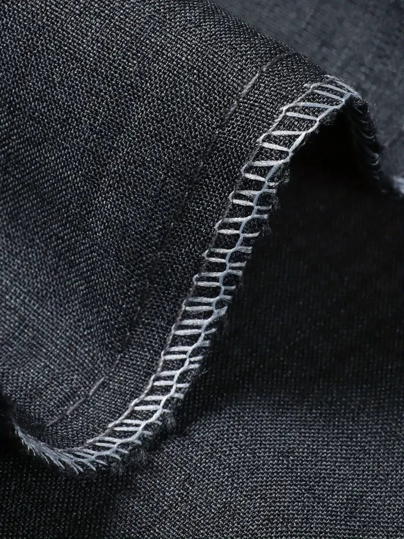 Men’s High-Waisted Straight-Leg Chino Pants