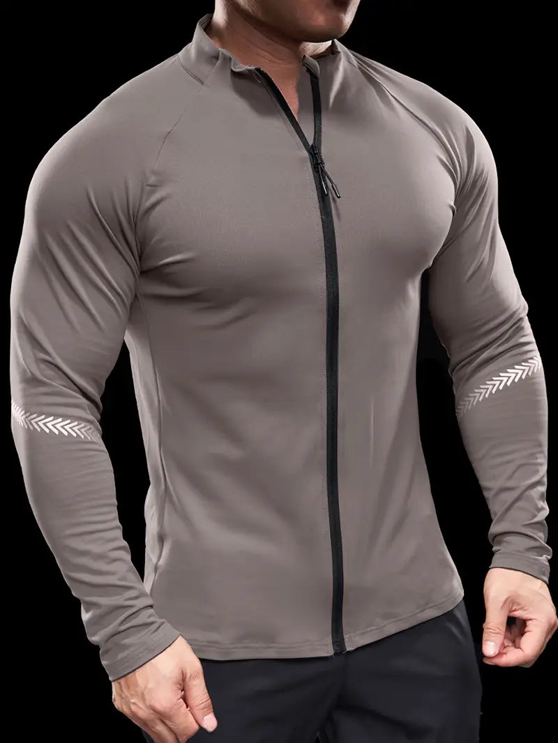 Men's Mid Stretch Printed Sports Jacket