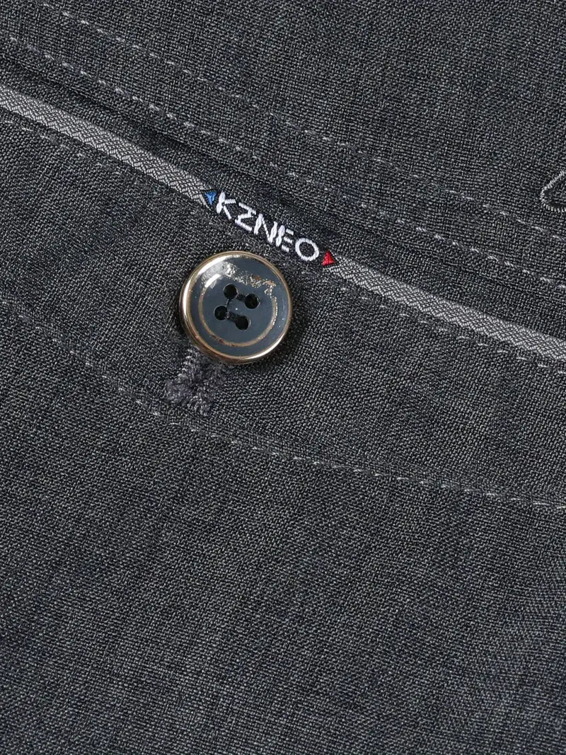 Men’s High-Waisted Straight-Leg Chino Pants