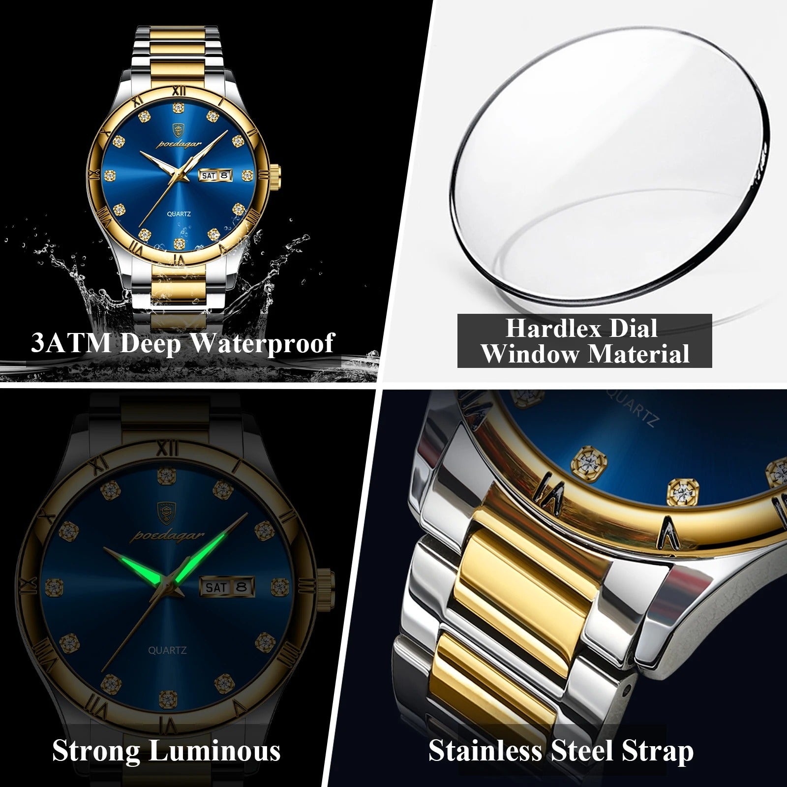 Luxury Men's Quartz Watch