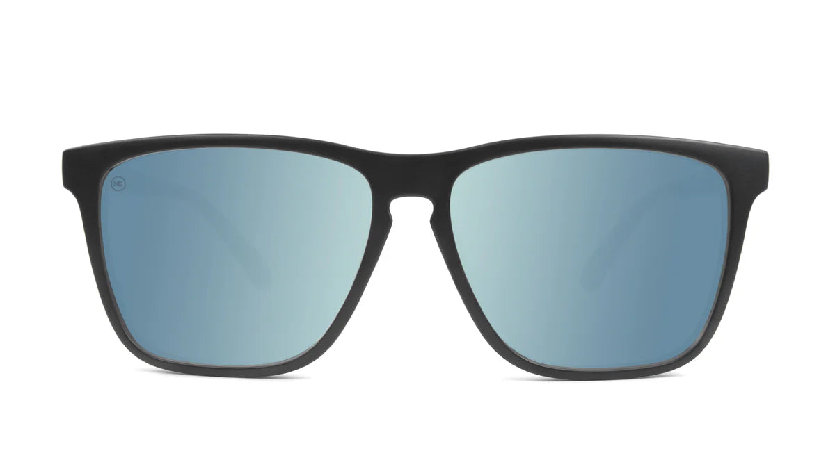 Matte Black / Sky Blue Fast Lanes Sunglass