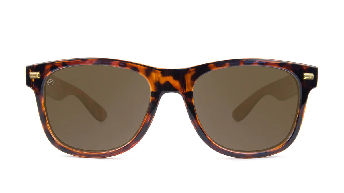 Men Glossy Tortoise Shell / Amber Fort Knocks Sunglass