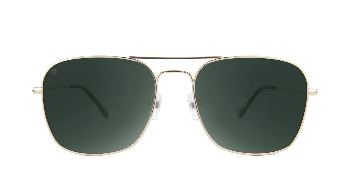 Men Gold / Aviator Green Mount Evans Sunglass