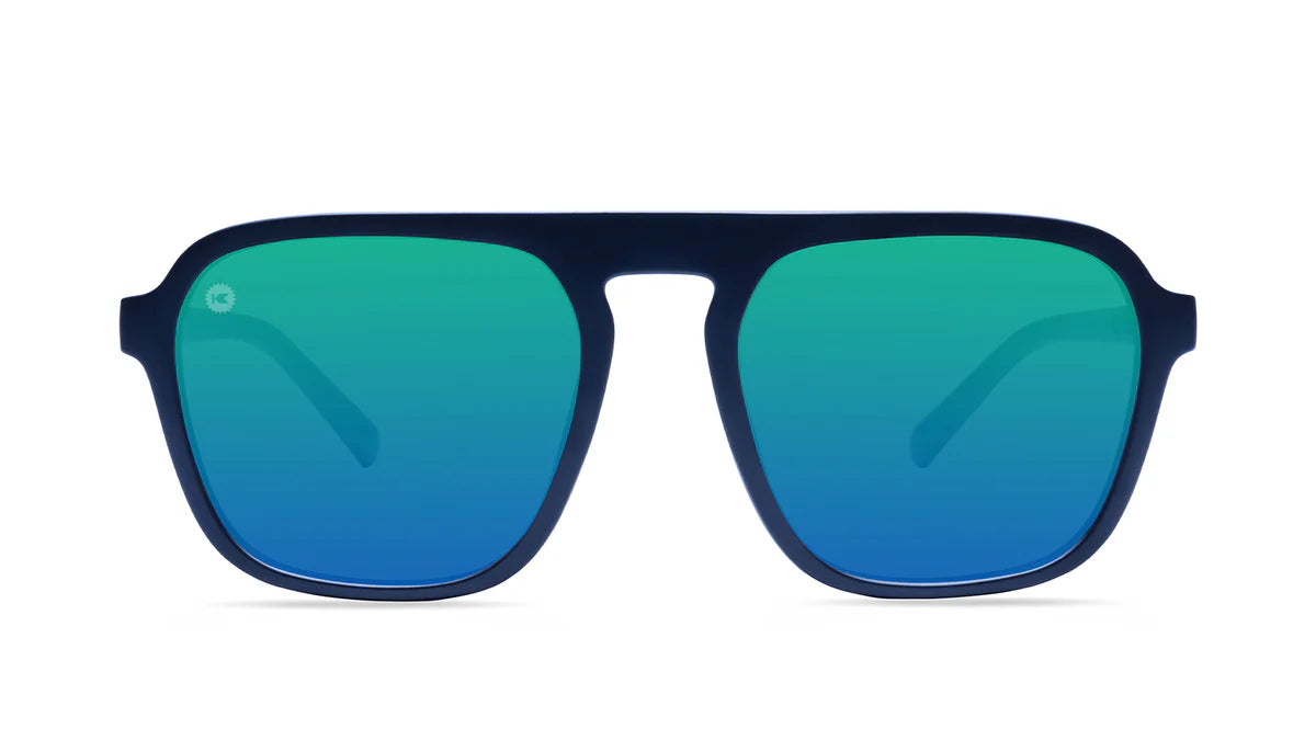 Rubberized Navy Rider Pacific Palisades Sunglass